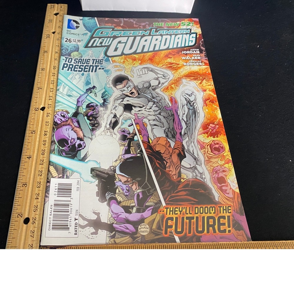 Green Lantern New Guardians Comic Book Issue 26 DC Comics The New 52